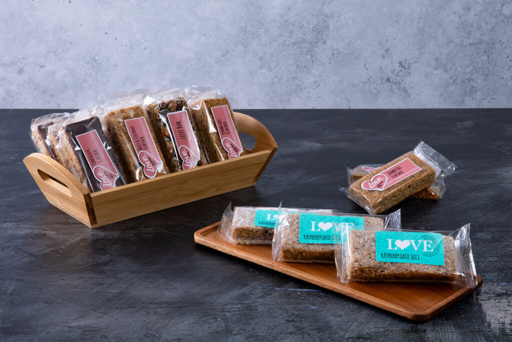 Love Handmade Cakes individually Wrapped Cake Bars