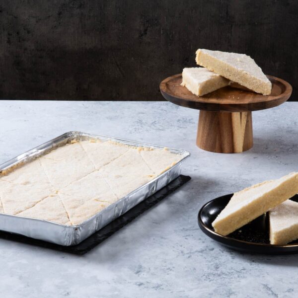 Classic Butter Shortbread Traybake - single tray
