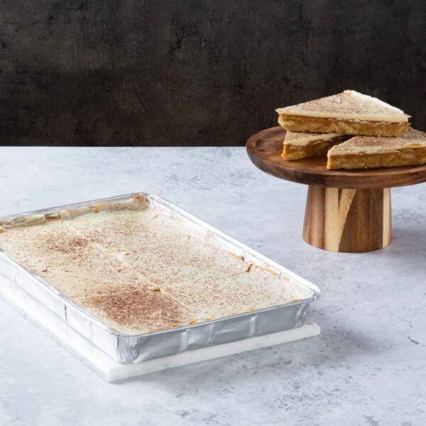 Café Latte Traybake - single tray