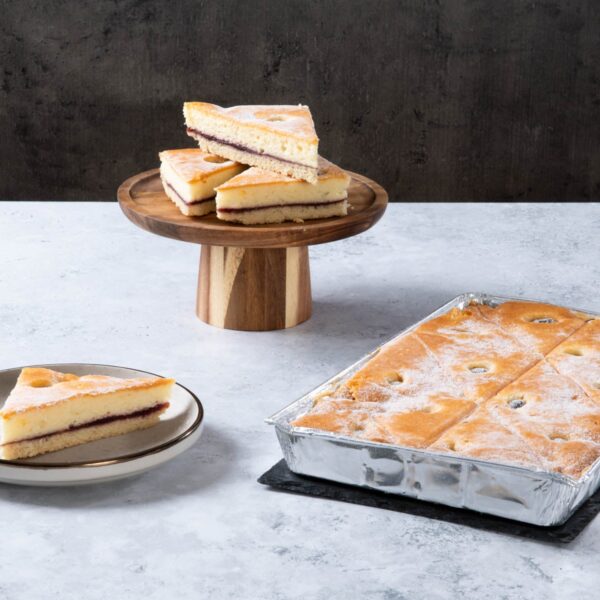 Black Cherry & Almond Flavour Traybake - single tray