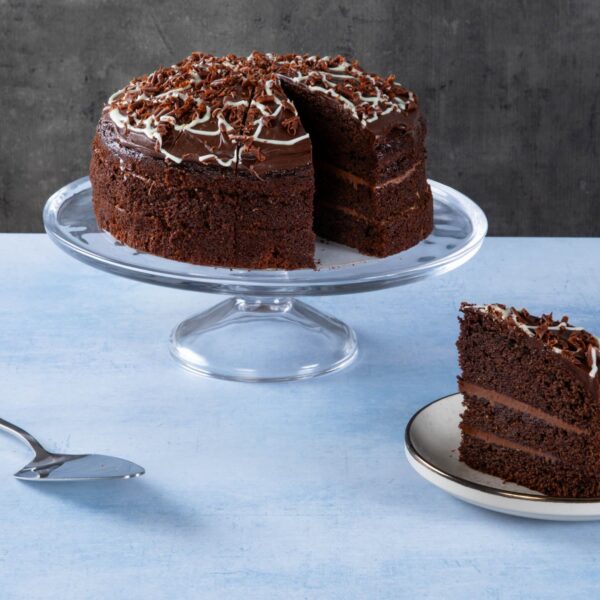 Triple Layer Luxury Chocolate Cake, 14 portions